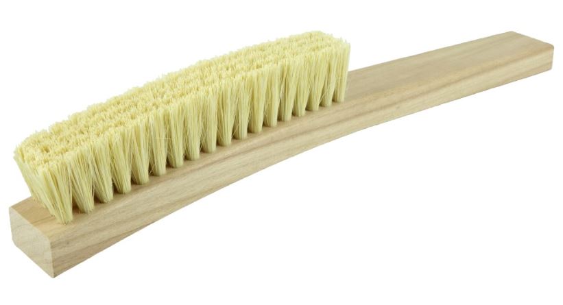 BRUSH SCRUB HAND 7 X 16 ROWS TAMPICO TRIM - Long Handle Scrub Brushes